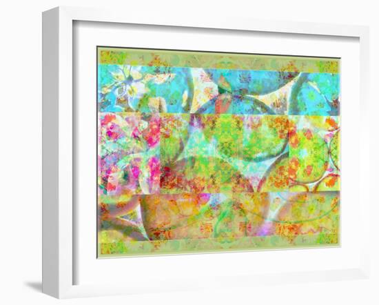 A Floral Montage-Alaya Gadeh-Framed Photographic Print