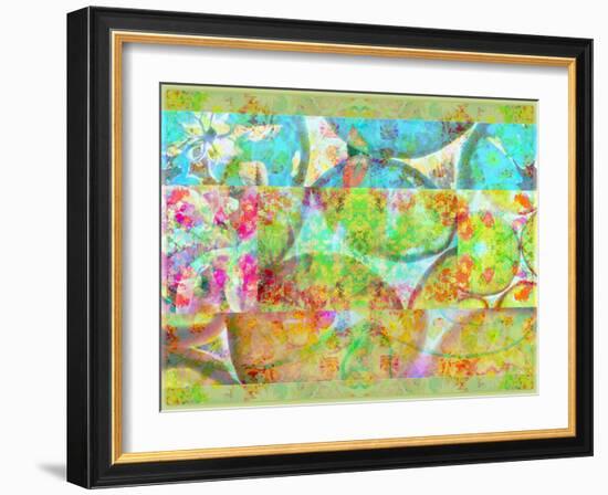 A Floral Montage-Alaya Gadeh-Framed Photographic Print