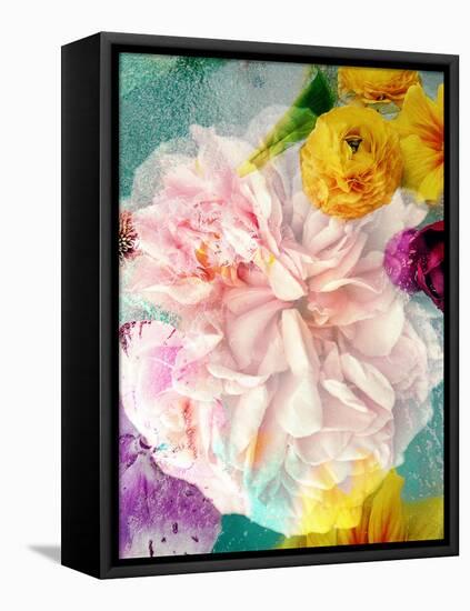 A Floral Montage-Alaya Gadeh-Framed Premier Image Canvas