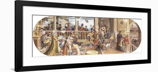 A Florentine Festival: Bringing the Left-Overs to the Animals and Table of the Poor-Ricciardo Meacci-Framed Giclee Print