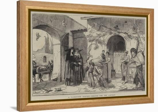 A Florentine Harvest, Sheaves for the Convent-null-Framed Premier Image Canvas