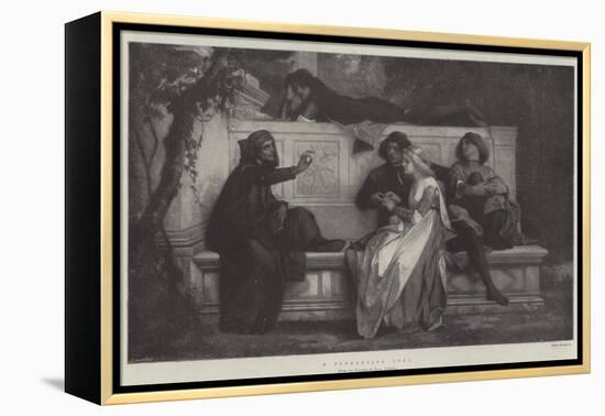 A Florentine Poet-Alexandre Cabanel-Framed Premier Image Canvas