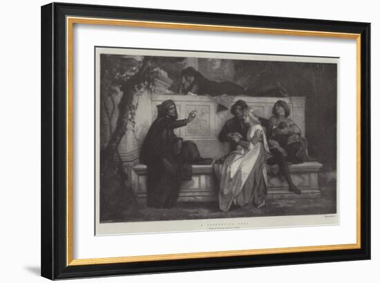 A Florentine Poet-Alexandre Cabanel-Framed Giclee Print