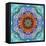 A Flower Mandala, Photographic Layer Work from a Painting-Alaya Gadeh-Framed Premier Image Canvas