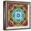 A Flower Mandala, Photographic Layer Work from a Painting-Alaya Gadeh-Framed Photographic Print