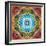 A Flower Mandala, Photographic Layer Work from a Painting-Alaya Gadeh-Framed Photographic Print