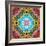 A Flower Mandala, Photographic Layer Work from a Painting-Alaya Gadeh-Framed Photographic Print