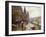 A Flower Market Along the Seine-Georges Stein-Framed Giclee Print