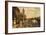 A Flower Market on the Seine-Checa y Sanz Ulpiano-Framed Giclee Print