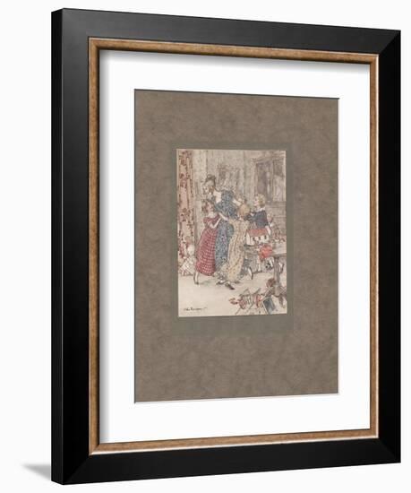 'A Flushed and Boisterous Group', 1915-Arthur Rackham-Framed Giclee Print