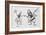 A Fly and Bee Getting Married-Arthur Rackham-Framed Giclee Print