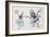 A Fly and Bee Getting Married-Arthur Rackham-Framed Giclee Print