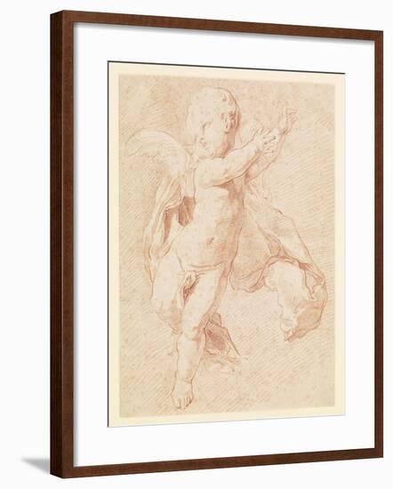 A Flying Putto-Edme Bouchardon-Framed Giclee Print
