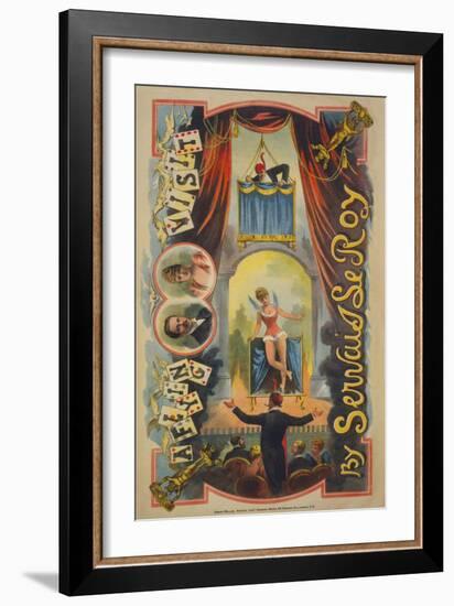 A Flying Visit by Servais Le Roy-null-Framed Giclee Print