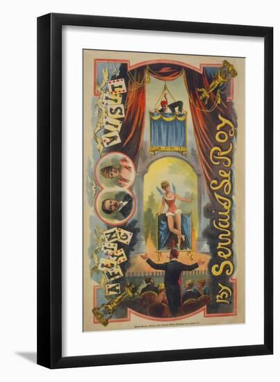 A Flying Visit by Servais Le Roy-null-Framed Giclee Print