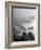 A Foggy Day on the Oregon Coast Just South of Cannon Beach.-Bennett Barthelemy-Framed Photographic Print