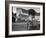 A Ford Tractor Being Sold During the Farmhouse Auction-null-Framed Photographic Print