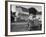 A Ford Tractor Being Sold During the Farmhouse Auction-null-Framed Photographic Print