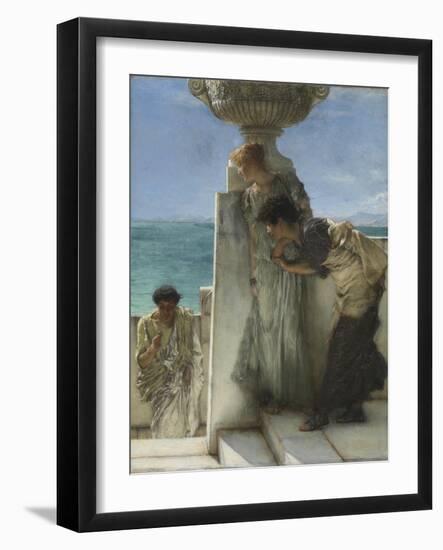 A Foregone Conclusion-Lawrence Alma-Tadema-Framed Giclee Print