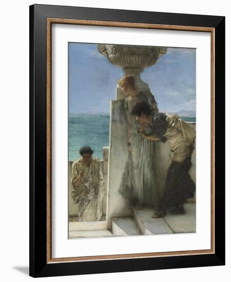 A Foregone Conclusion-Lawrence Alma-Tadema-Framed Giclee Print