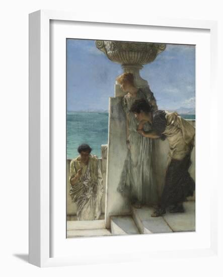 A Foregone Conclusion-Lawrence Alma-Tadema-Framed Giclee Print