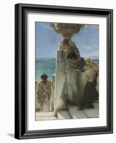 A Foregone Conclusion-Lawrence Alma-Tadema-Framed Giclee Print