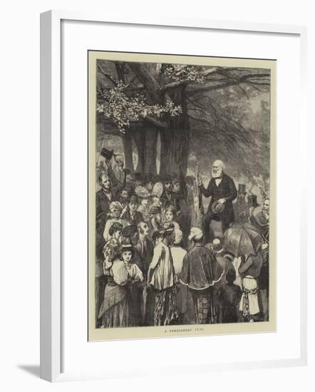 A Foreigners' Fete-William III Bromley-Framed Giclee Print