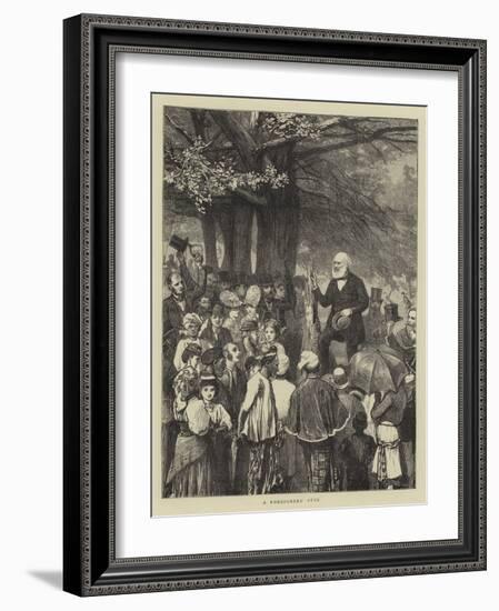 A Foreigners' Fete-William III Bromley-Framed Giclee Print