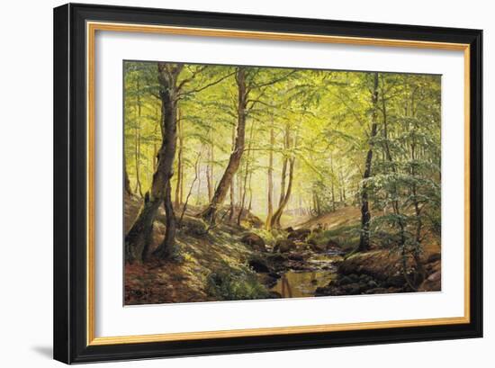 A Forest Glade-Johannes Boesen-Framed Giclee Print