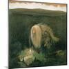 A Forest Troll, c.1913-John Bauer-Mounted Giclee Print