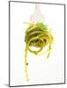 A Forkful of Spaghetti with Pesto-Marc O^ Finley-Mounted Photographic Print