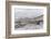 A Four Wheel Drive Vehicle Negotiates a Road Through a Wintry Landscape in Elan Valley Area, Wales-Graham Lawrence-Framed Photographic Print