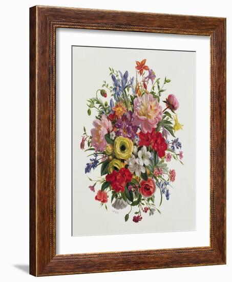 A Fragrant June Bouquet-Albert Williams-Framed Giclee Print