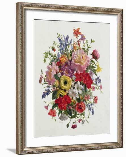 A Fragrant June Bouquet-Albert Williams-Framed Giclee Print