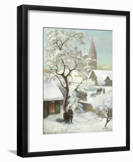 A Freezing Day-A^ Chairudinov-Framed Art Print