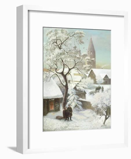 A Freezing Day-A^ Chairudinov-Framed Art Print