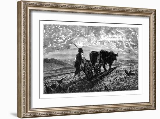 A French Agriculturist, C1890-null-Framed Giclee Print