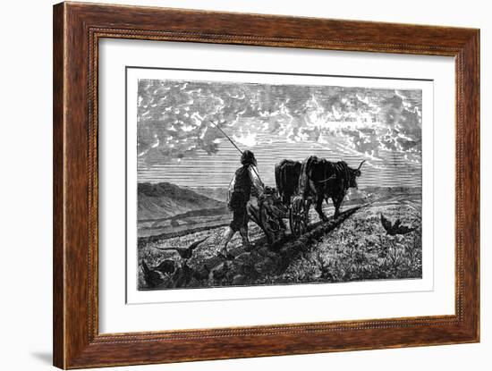 A French Agriculturist, C1890-null-Framed Giclee Print