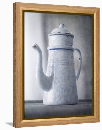 A French Enamel Coffee Pot-Steve Lupton-Framed Premier Image Canvas