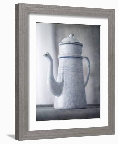 A French Enamel Coffee Pot-Steve Lupton-Framed Photographic Print