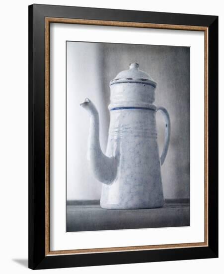 A French Enamel Coffee Pot-Steve Lupton-Framed Photographic Print