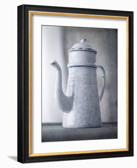 A French Enamel Coffee Pot-Steve Lupton-Framed Photographic Print