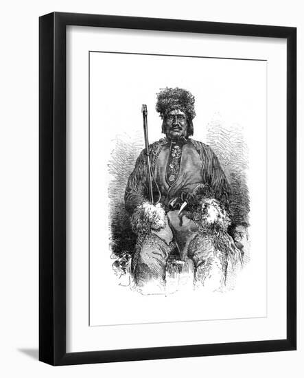 A French Métis, Canada, 19th Century-Sellier-Framed Giclee Print