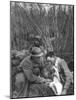 A French Soldier's Wounds are Treated, World War I, France, 1916-null-Mounted Giclee Print