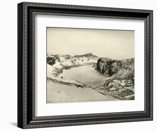 'A Freshwater Lake near Cape Barne', c1908, (1909)-Unknown-Framed Photographic Print