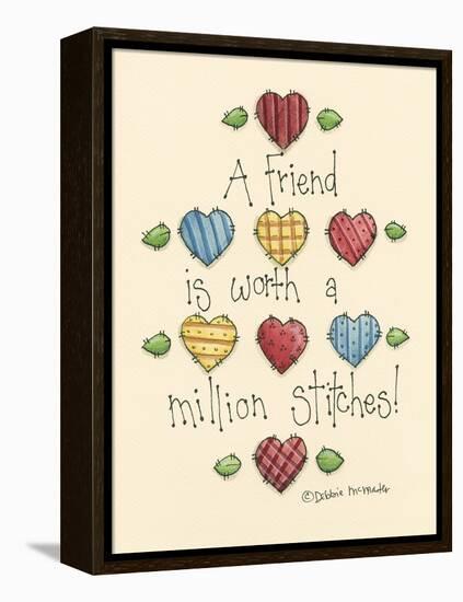 A Friend Is Worth-Debbie McMaster-Framed Premier Image Canvas