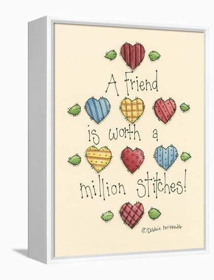 A Friend Is Worth-Debbie McMaster-Framed Premier Image Canvas