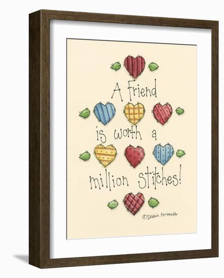 A Friend Is Worth-Debbie McMaster-Framed Giclee Print