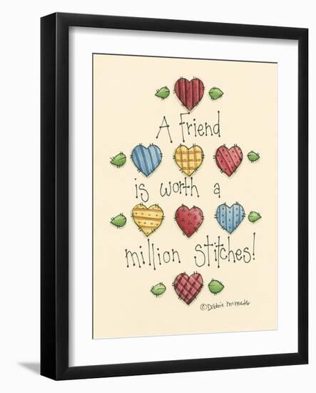 A Friend Is Worth-Debbie McMaster-Framed Giclee Print