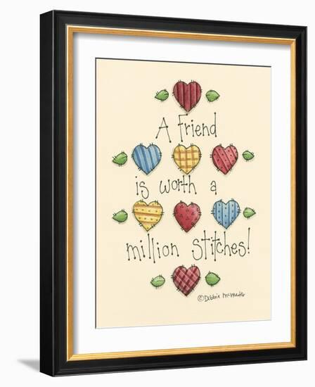 A Friend Is Worth-Debbie McMaster-Framed Giclee Print